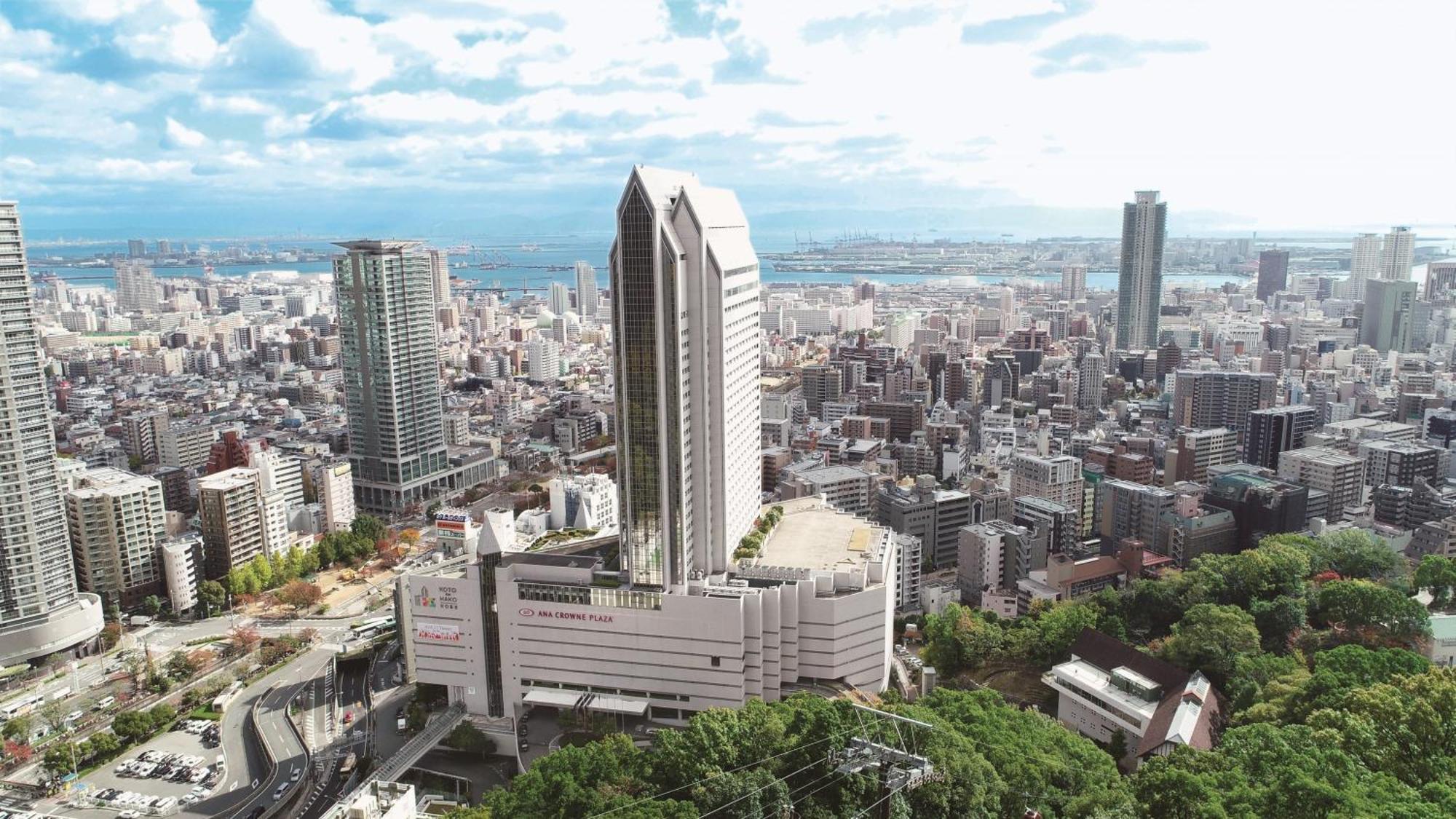 Ana Crowne Plaza Kobe By Ihg Hotel Exterior foto The hotel in 2015
